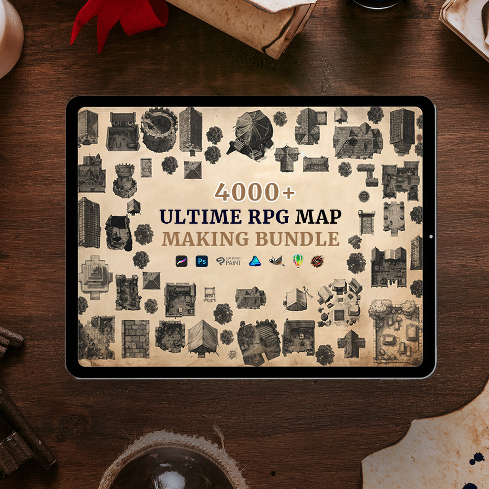 4000+ Ultimate Map Making Bundle - For RPG Enthusiasts – Fantasy Maps ...